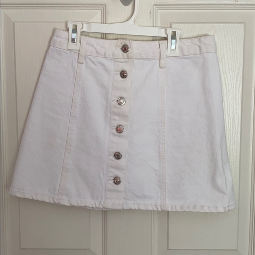 White skirt